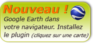 Google earth dans votre navigateur